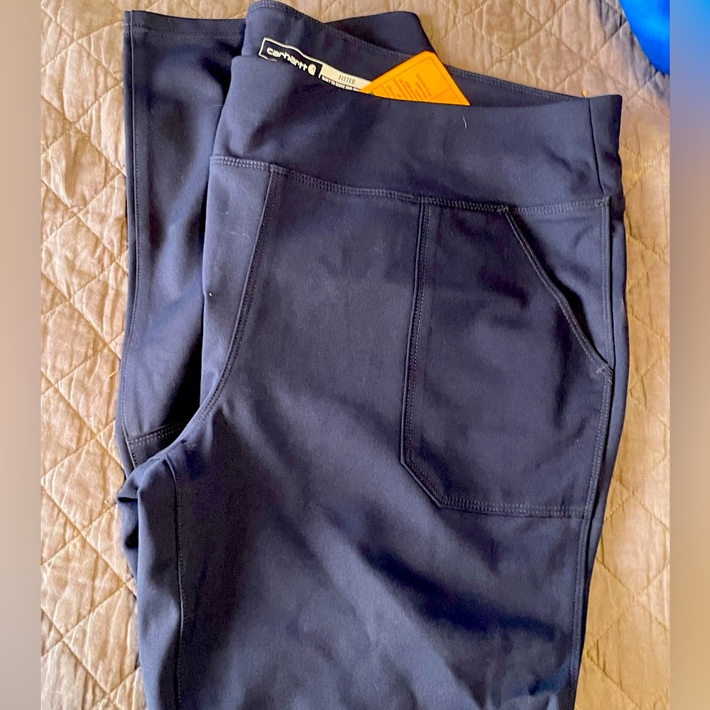 Purple size large carhartt leggings